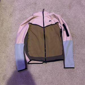 Nike | Other | Mens Medium Pinkdriftwood Nike Tech Fleece Hoodie | Poshmark